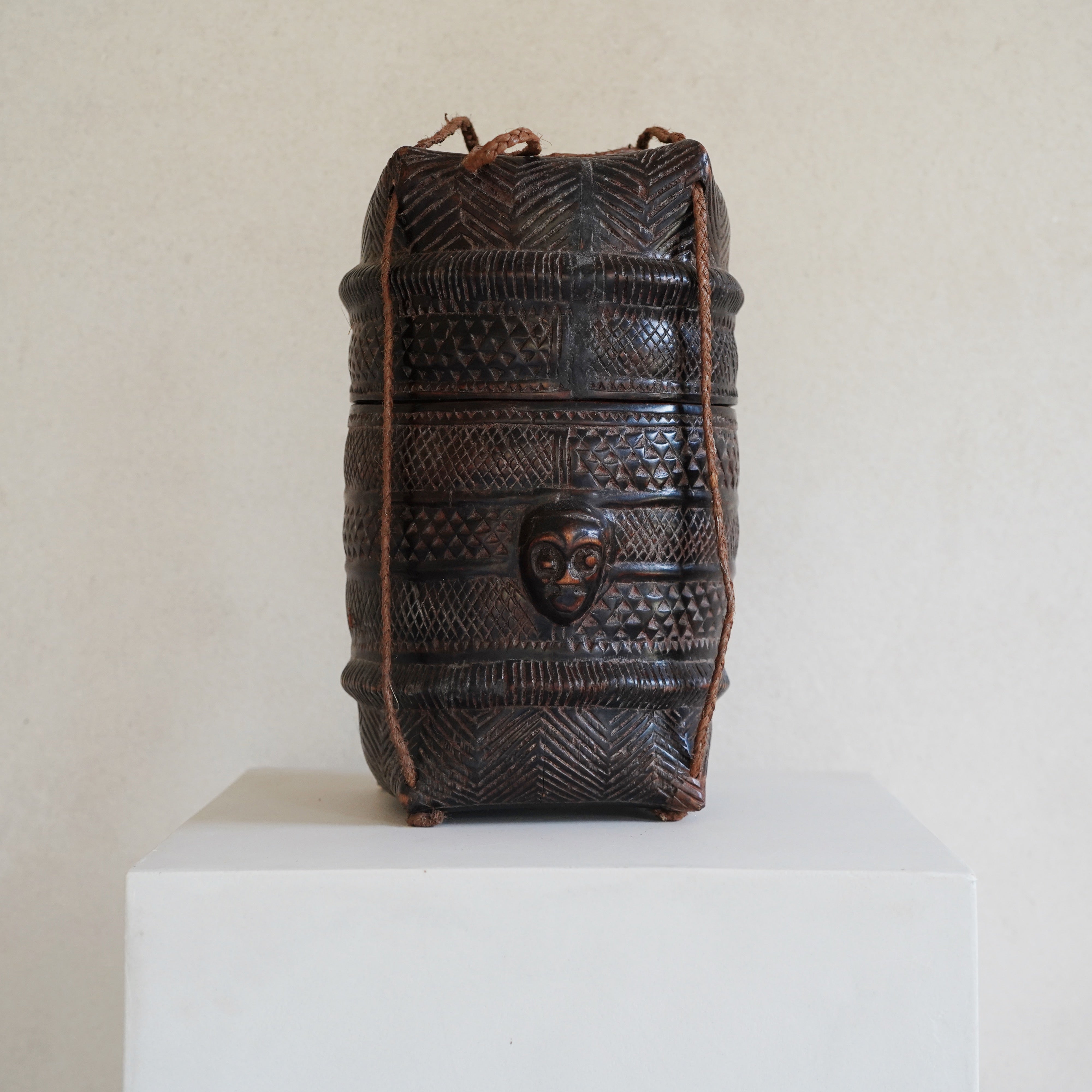 Kuba Ceremonial Container