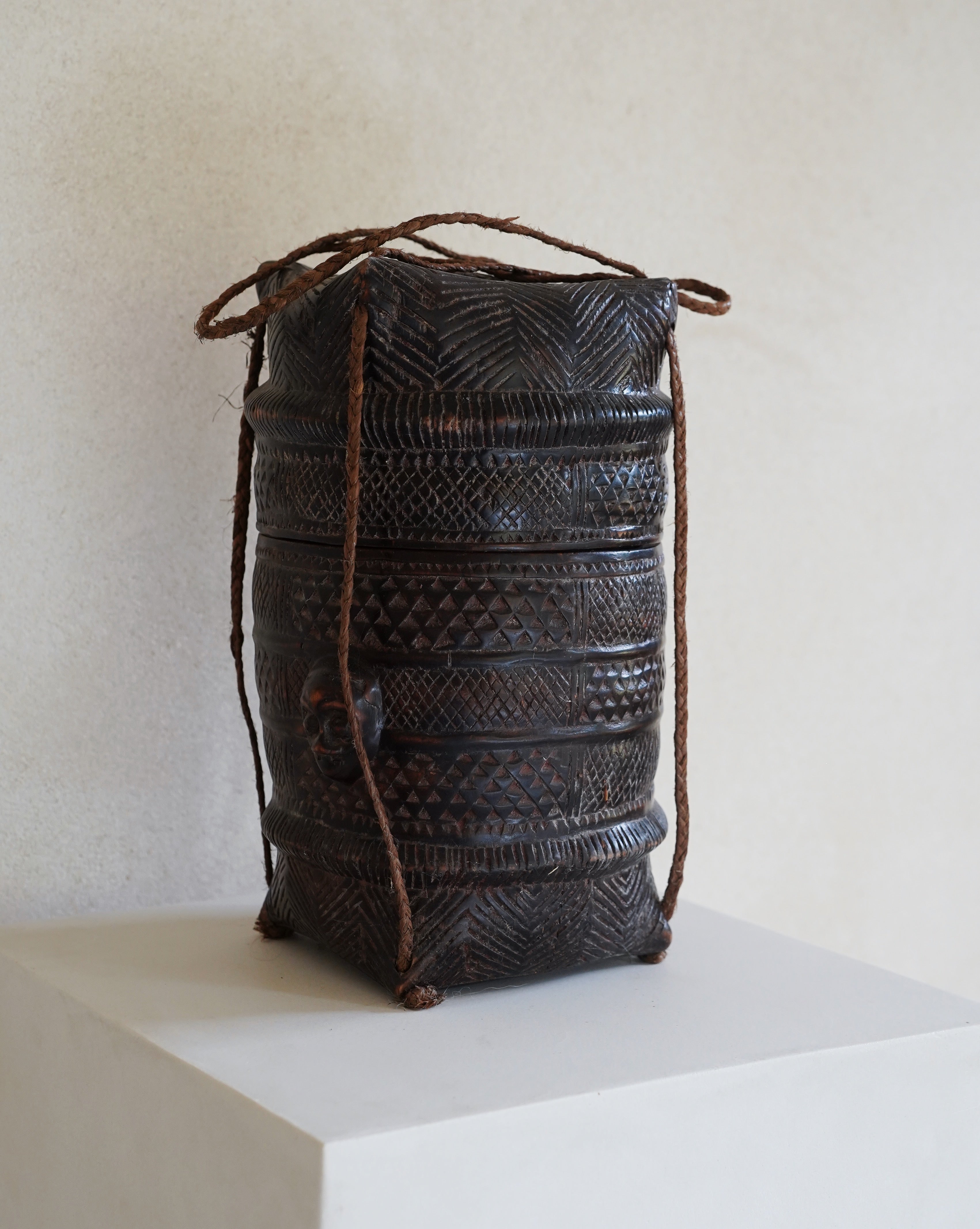 Kuba Ceremonial Container