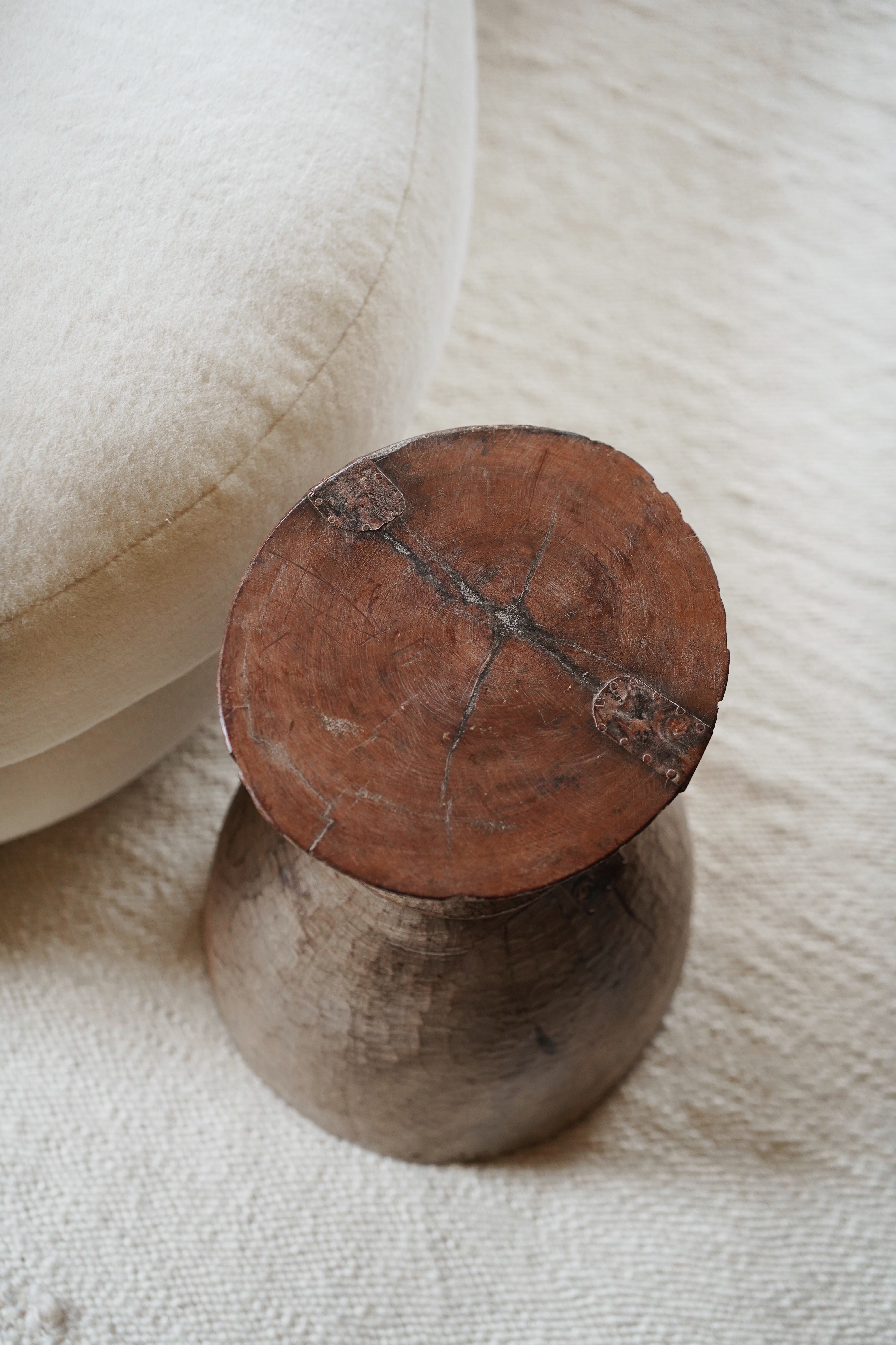 Tonga Mortar Side Table