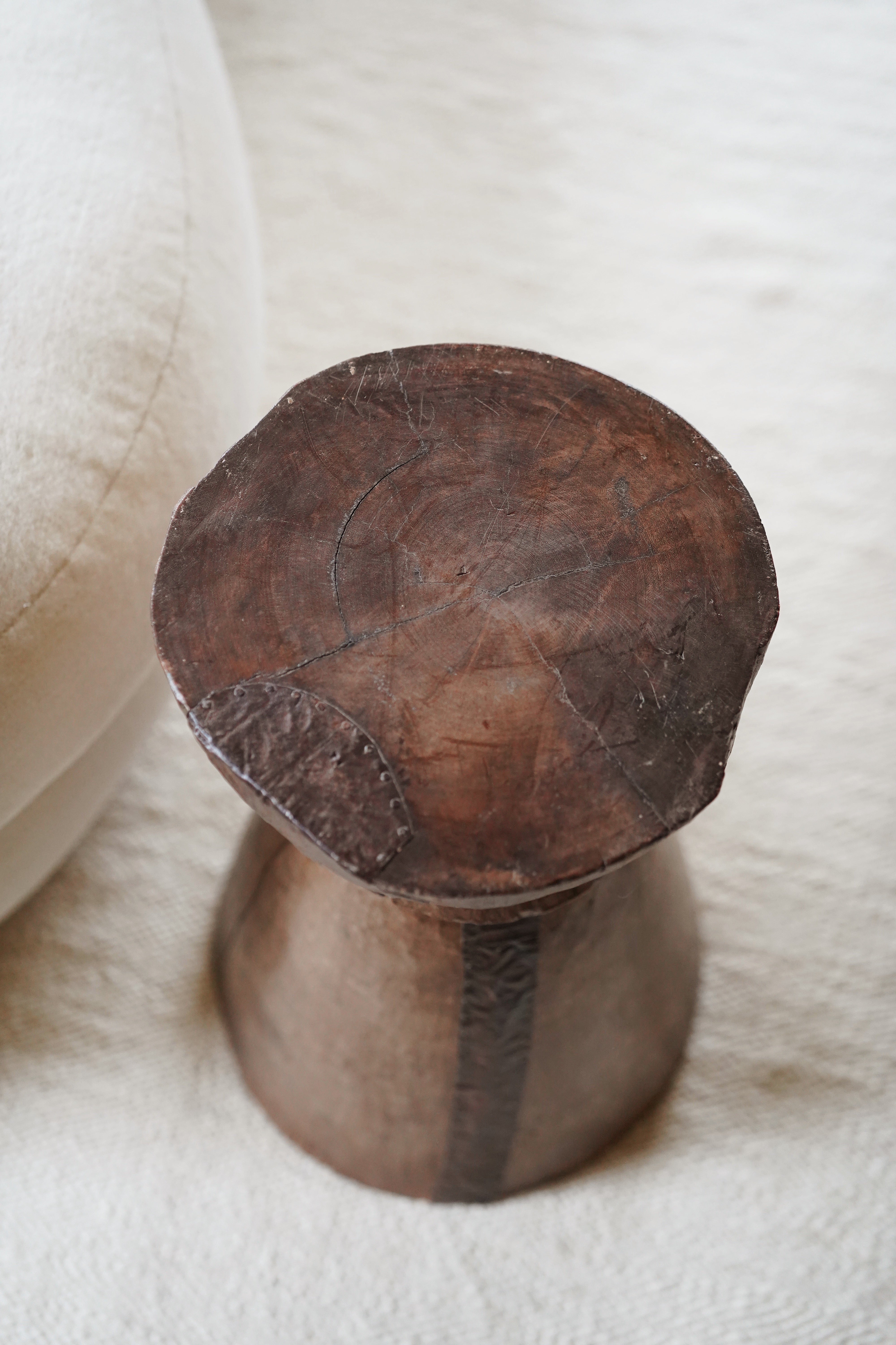 Tonga Mortar Side Table