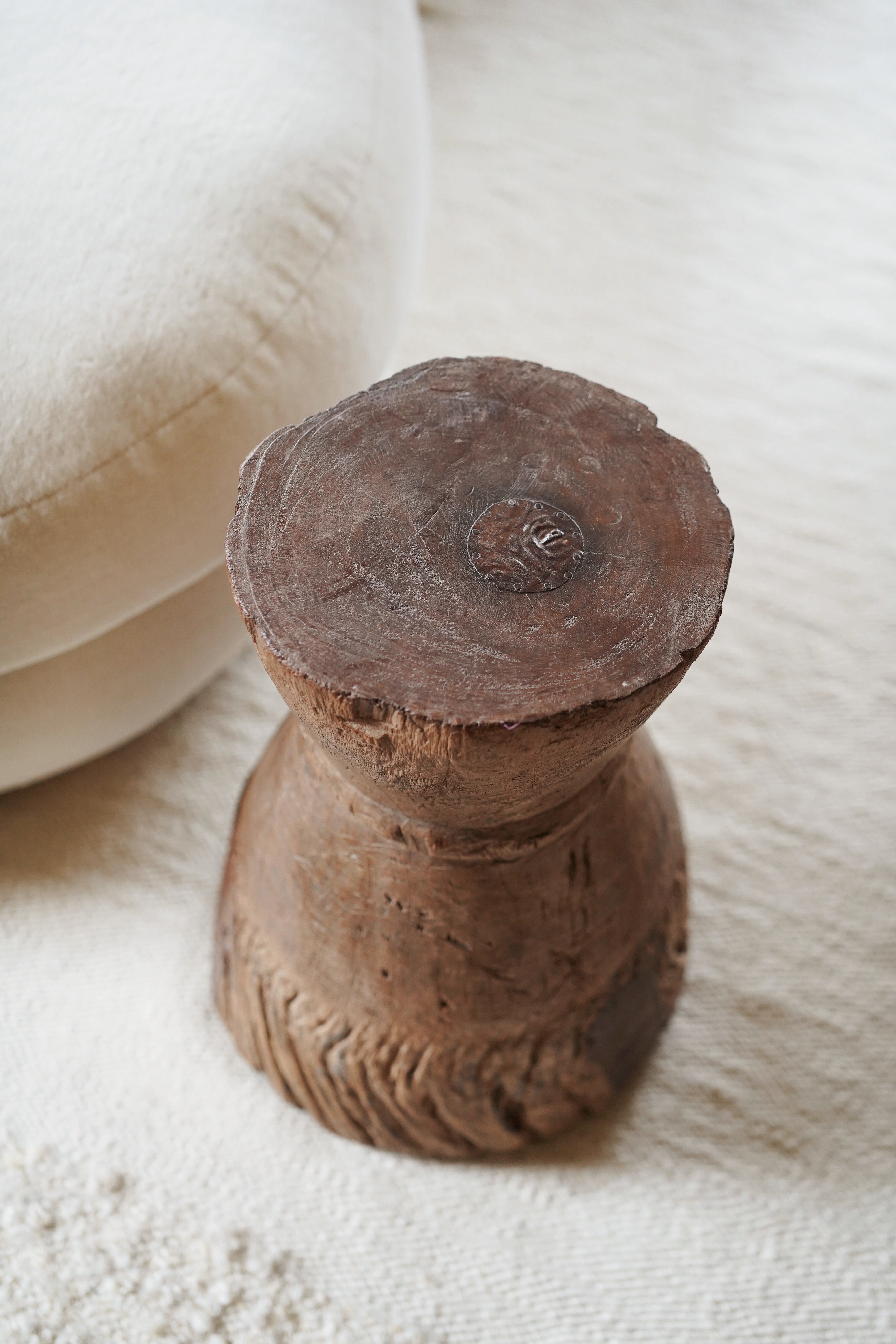 Tonga Mortar Side Table
