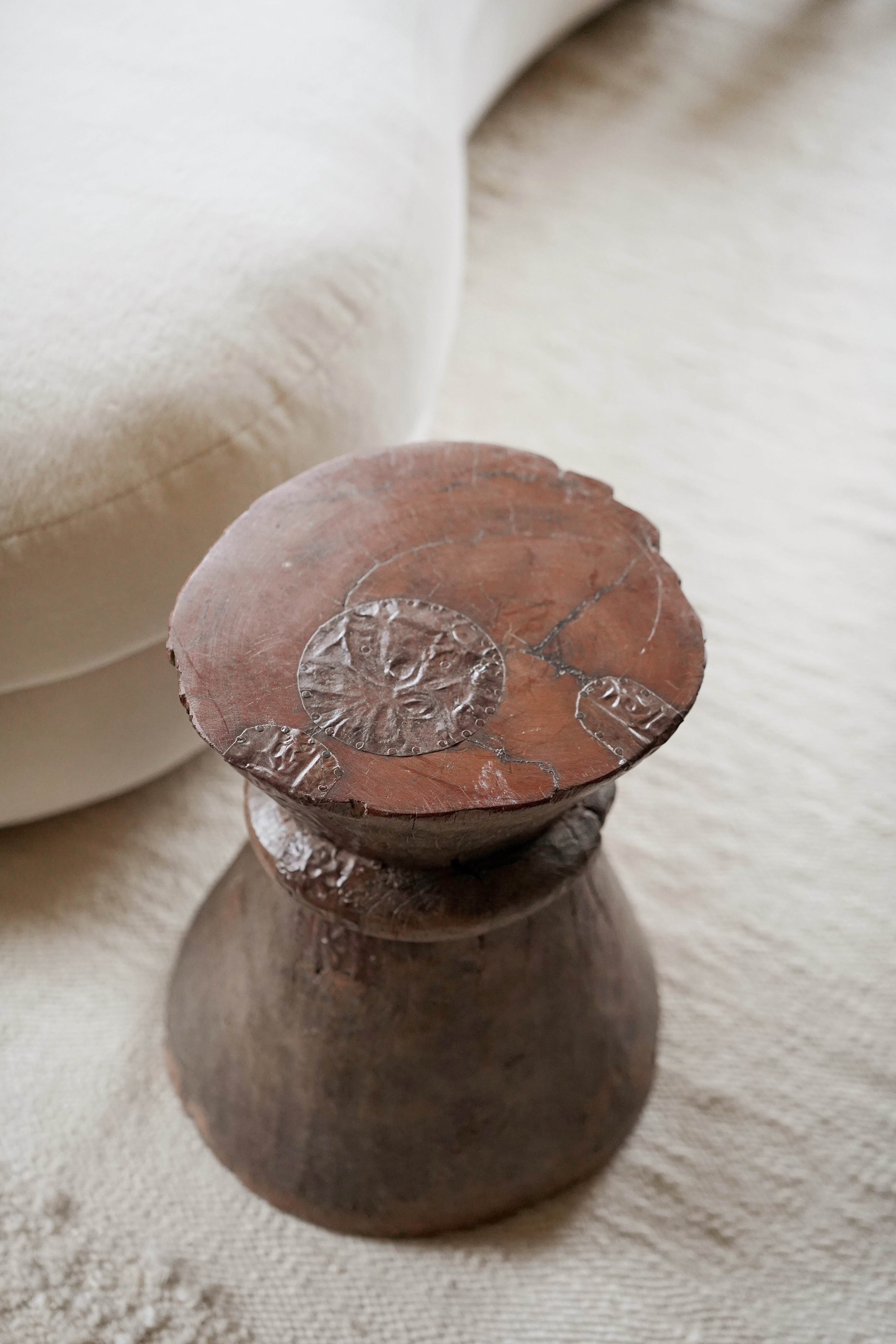 Tonga Mortar Side Table
