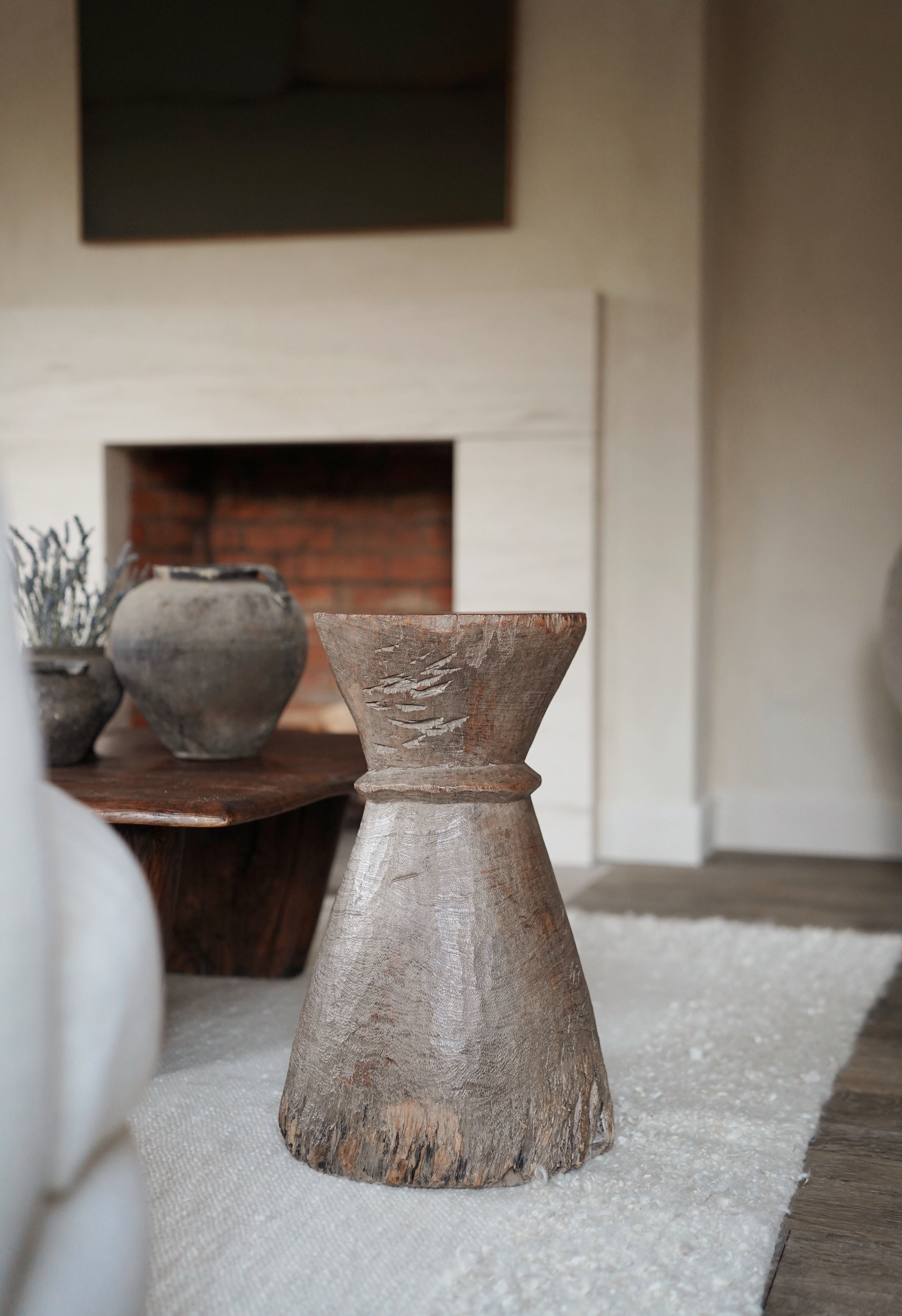 Tonga Mortar Side Table