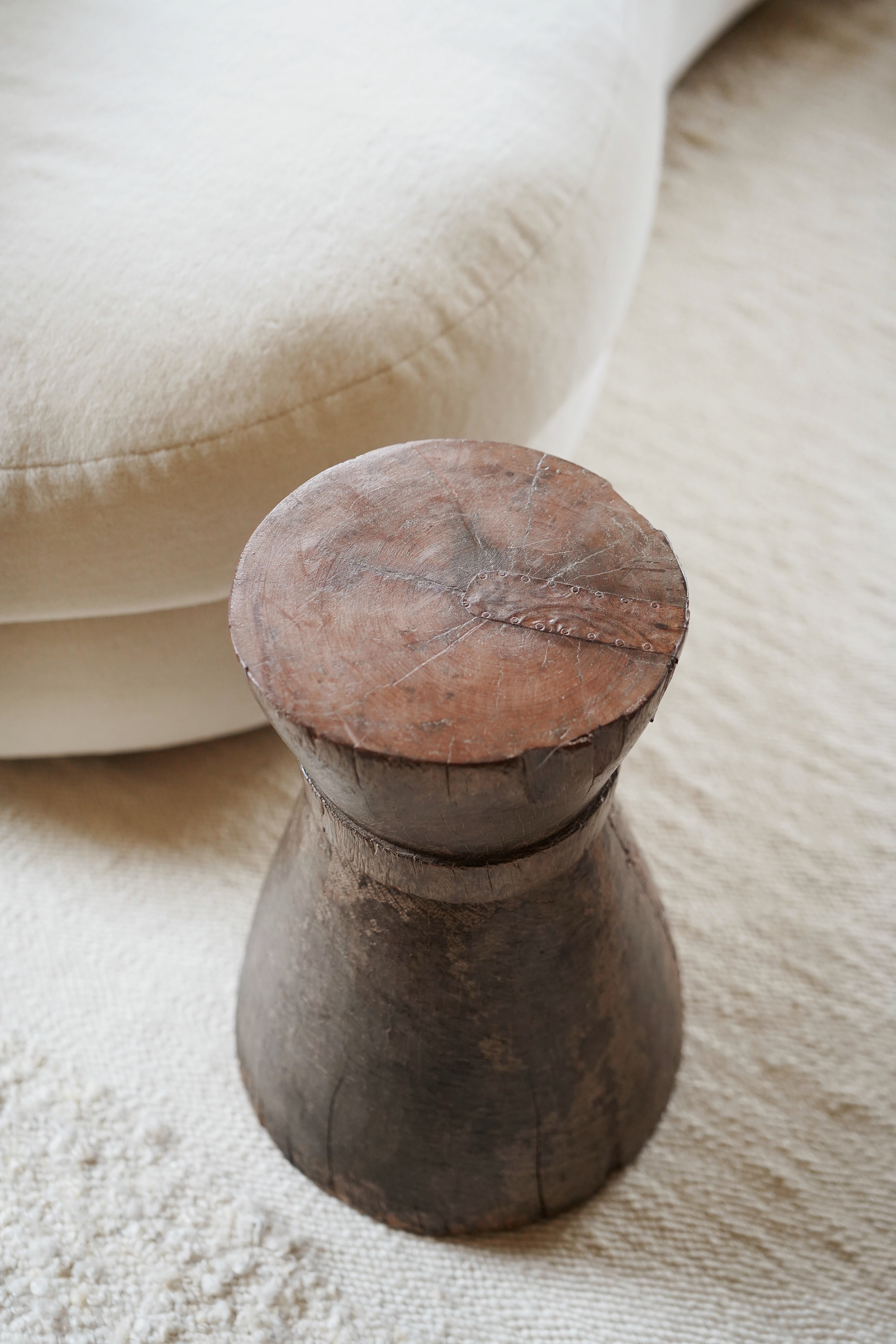Tonga Mortar Side Table