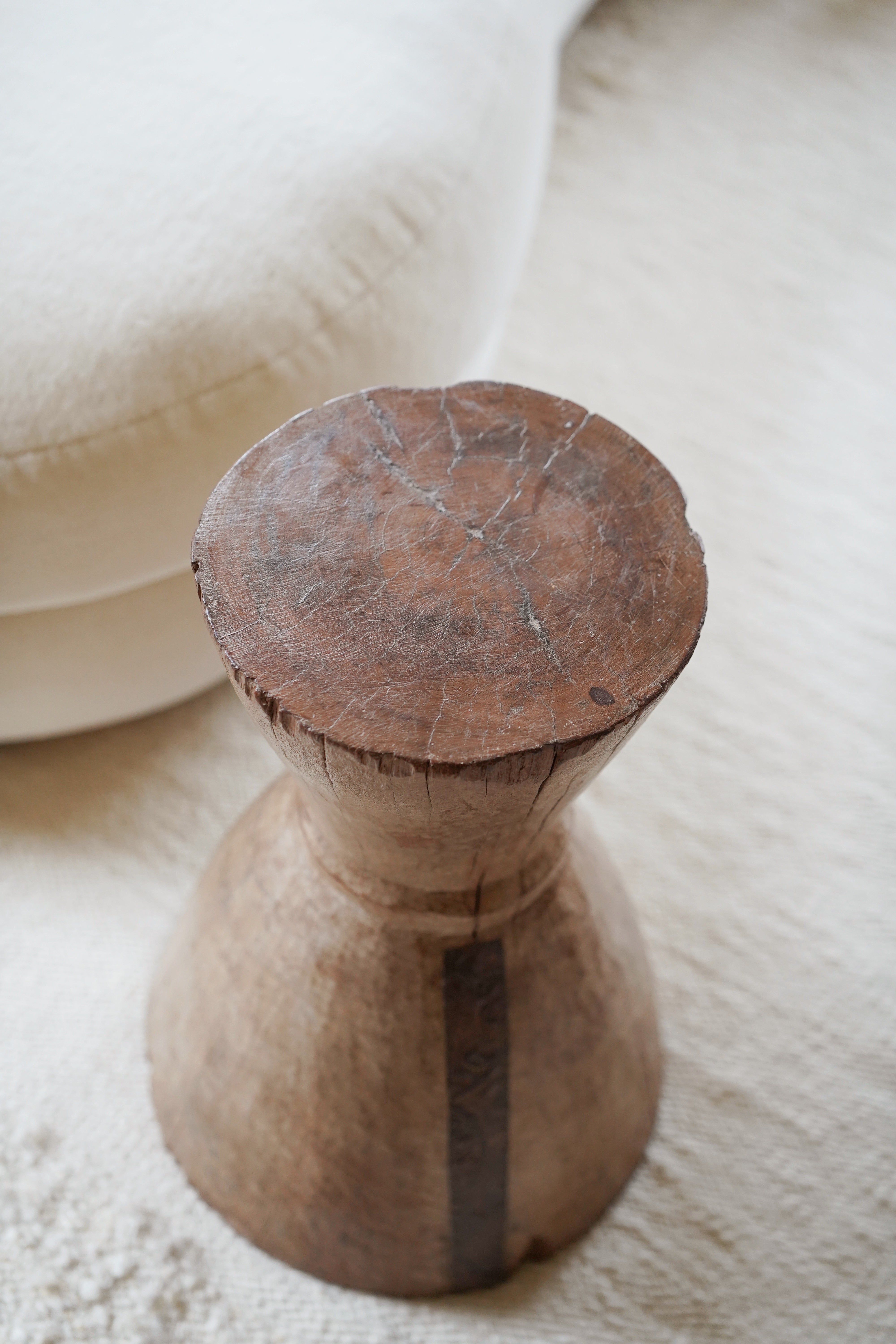 Tonga Mortar Side Table