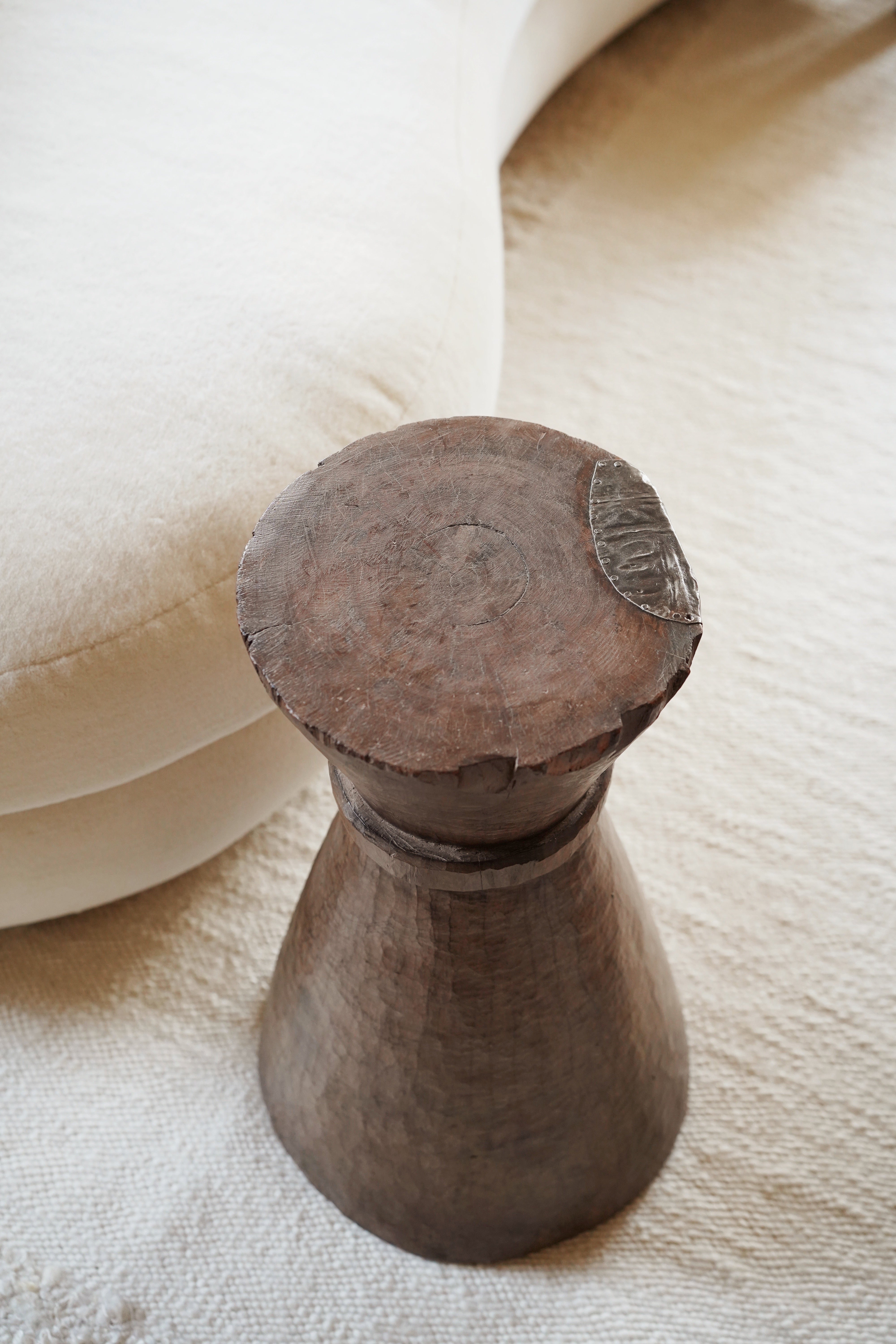 Tonga Mortar Side Table