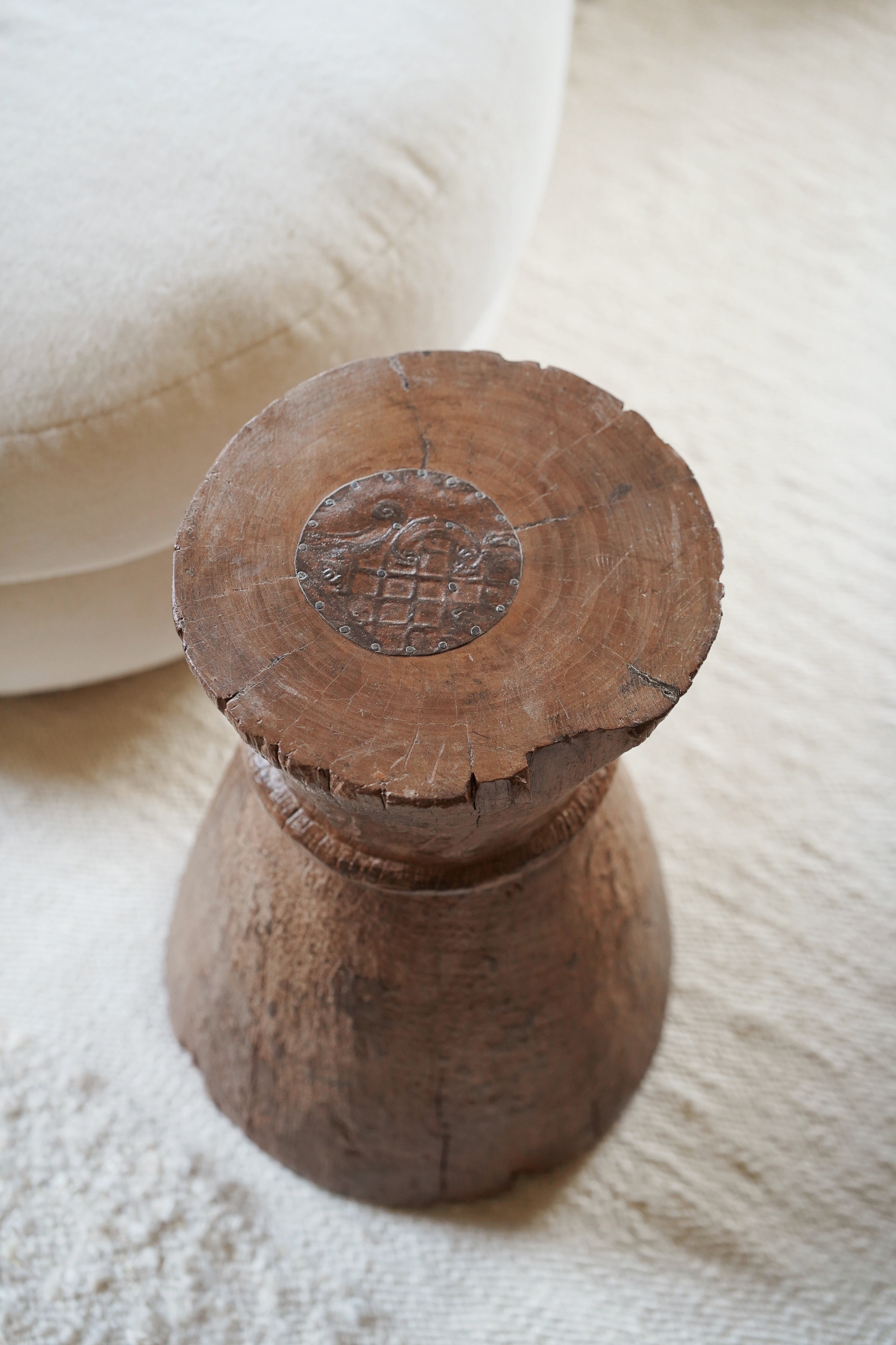 Tonga Mortar Side Table