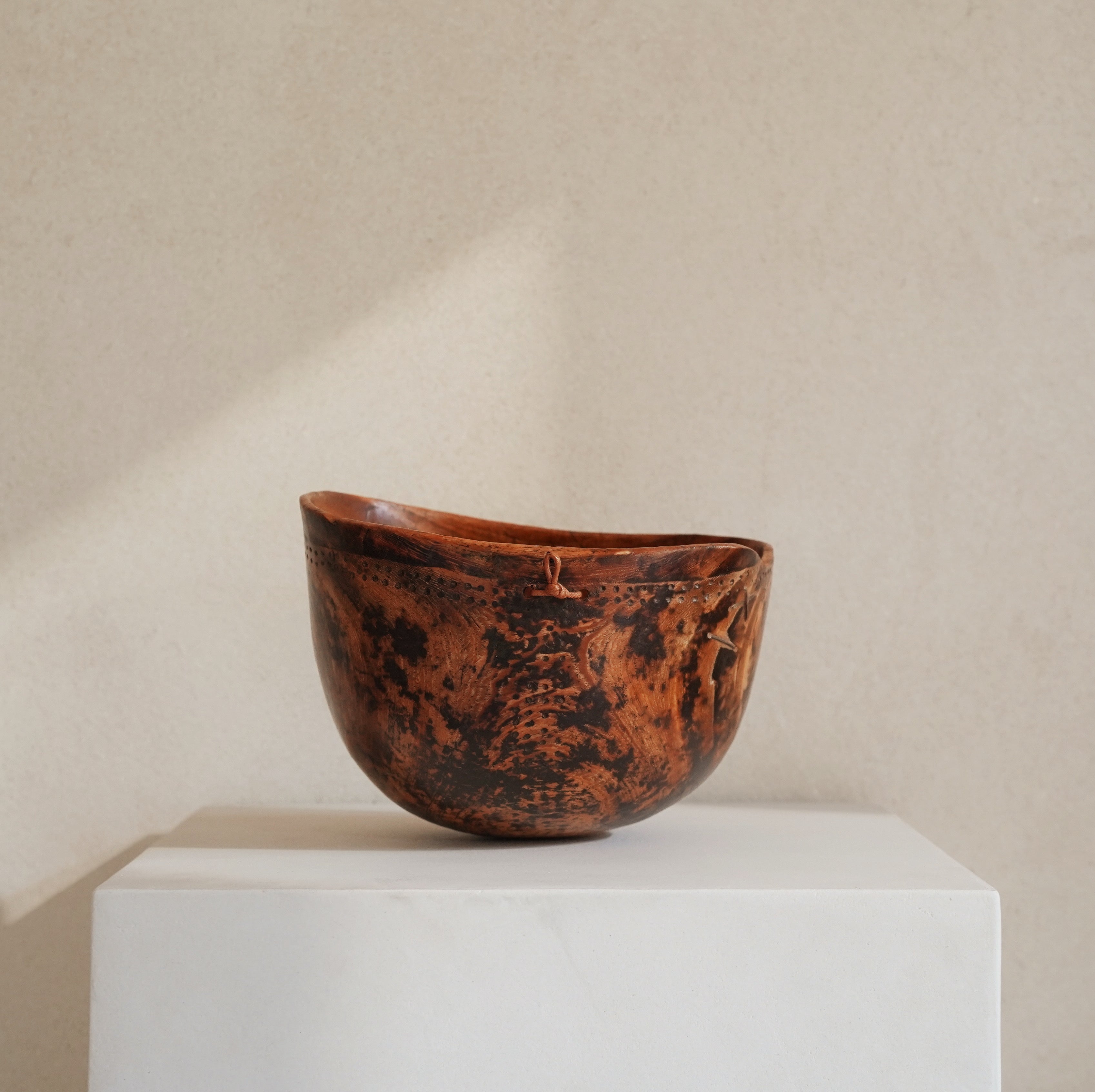 vintage Turkana wooden bowl