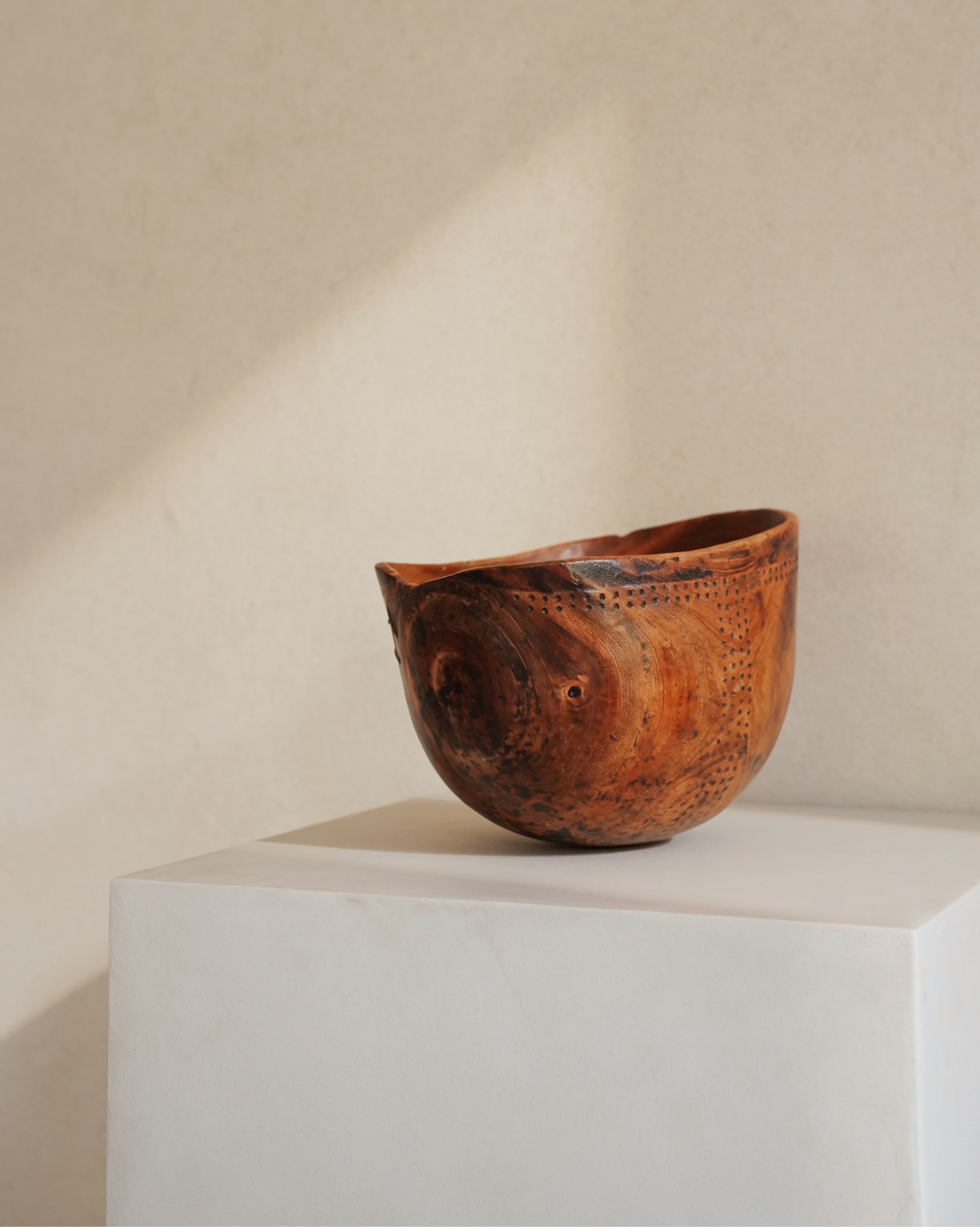 vintage Turkana wooden bowl