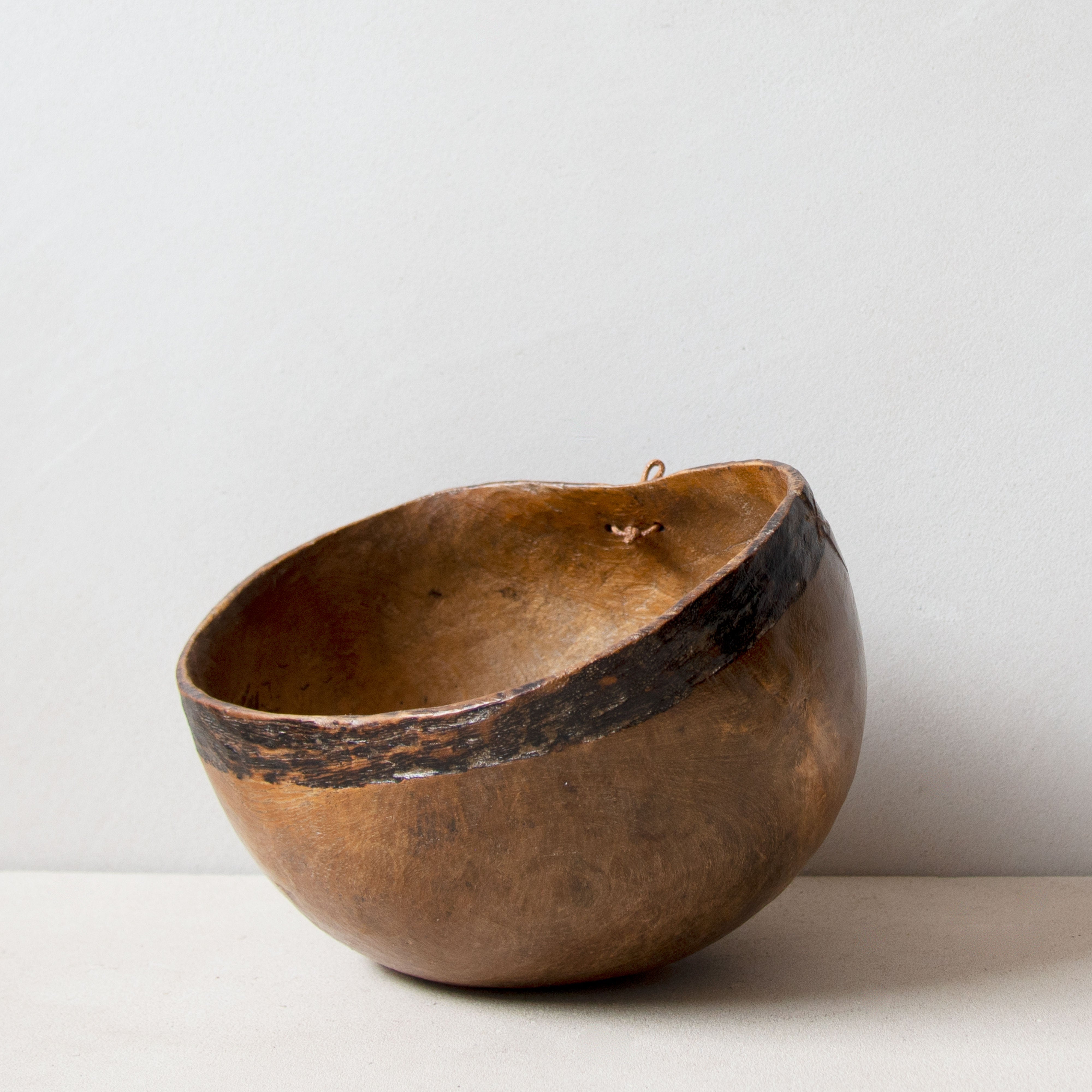 Hand-carved indigenous wood Turkana bowl No.24