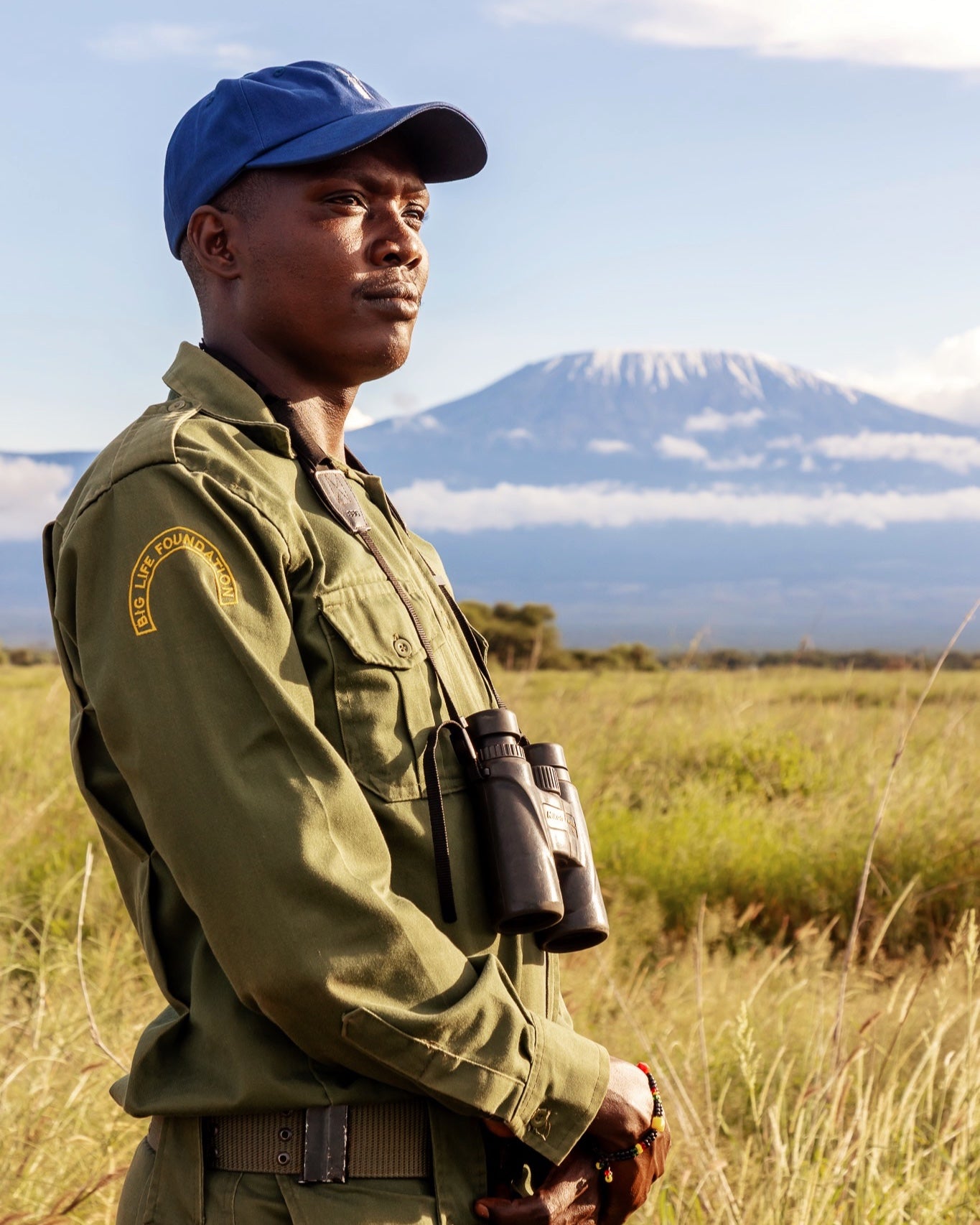Big Life Foundation rangers on patrol in our Warrior cap