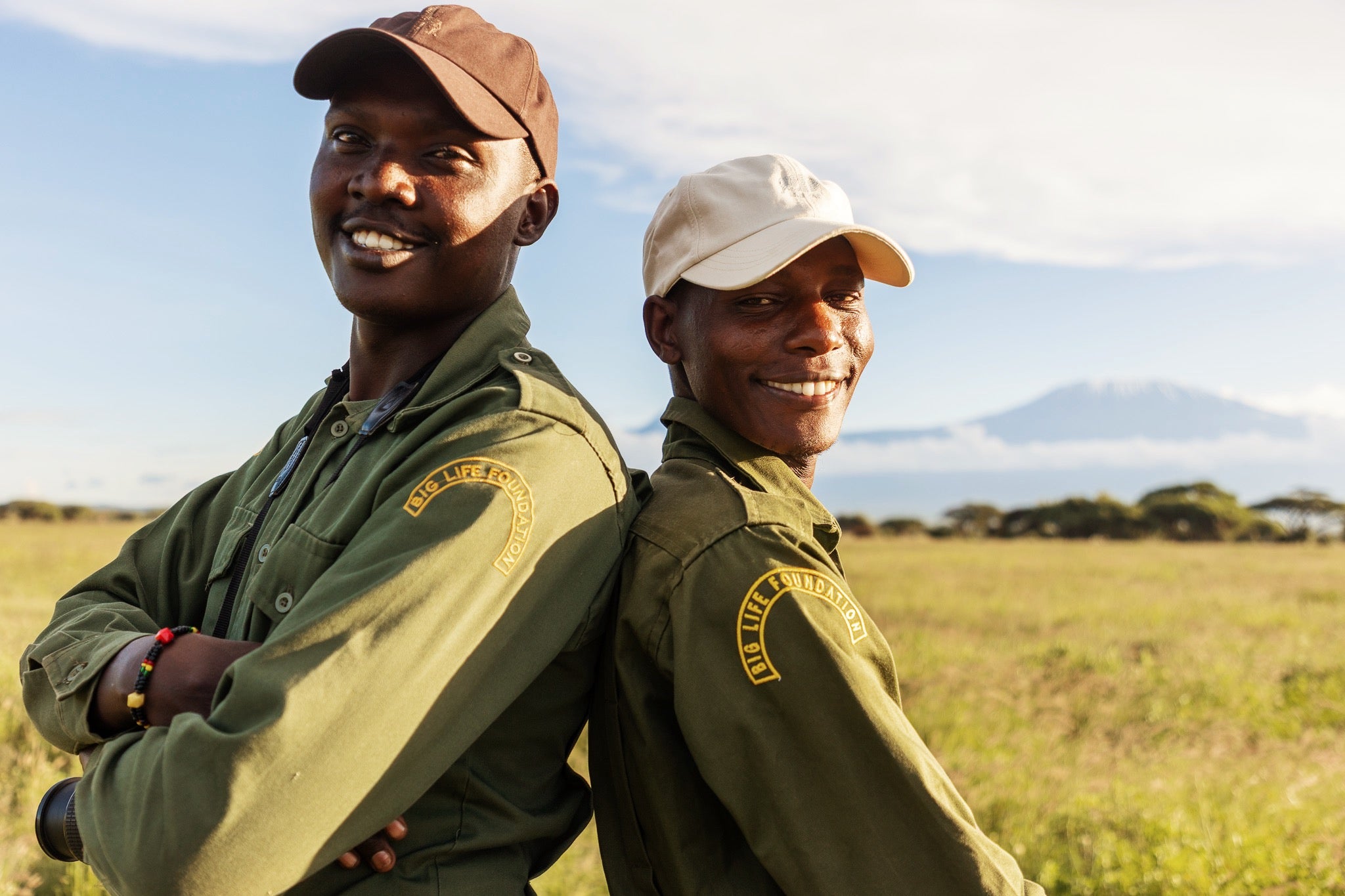 Big Life Foundation rangers who protect Kenyan wildlife