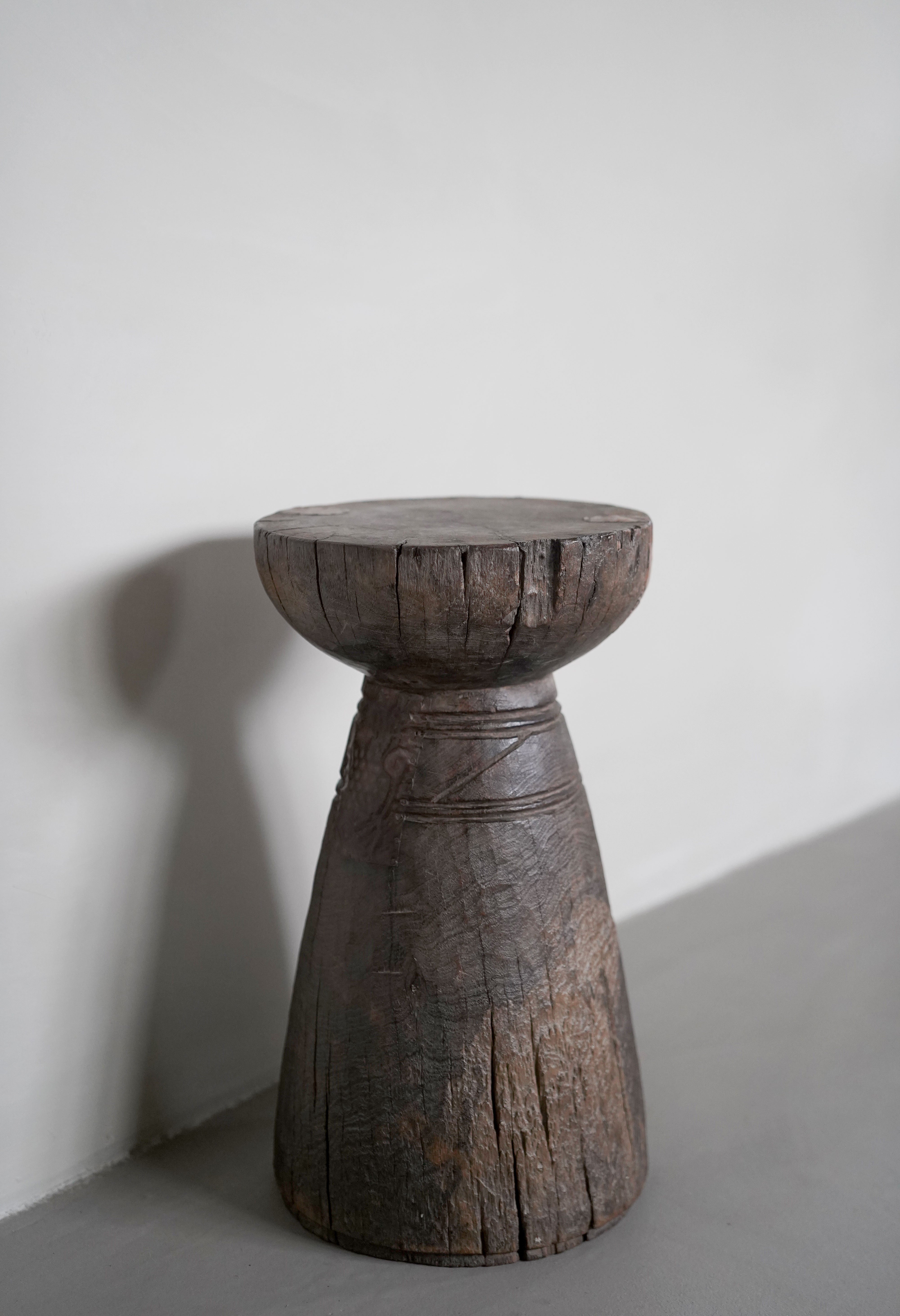 Lozi Mortar Side Table