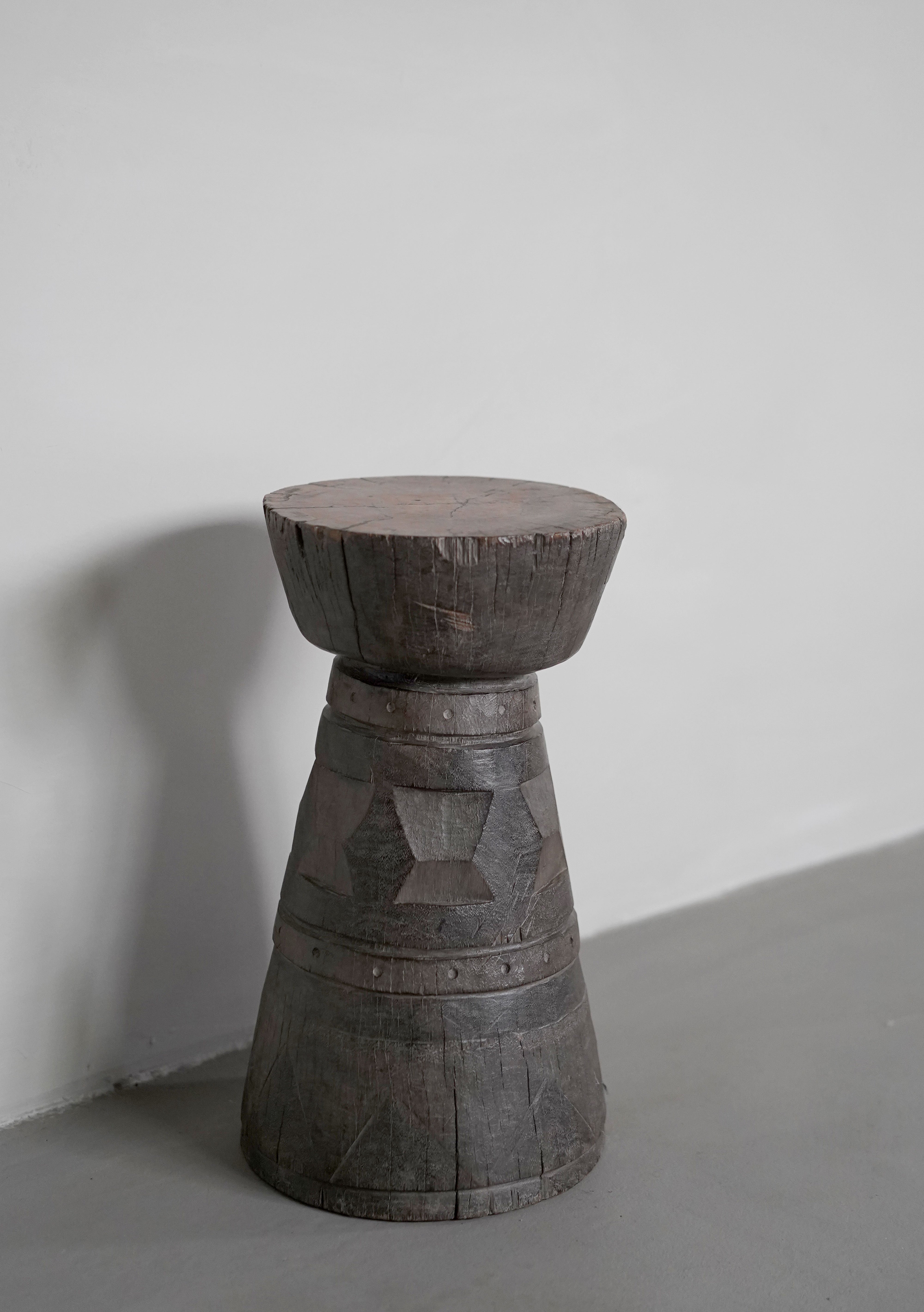 Lozi Mortar Side Table