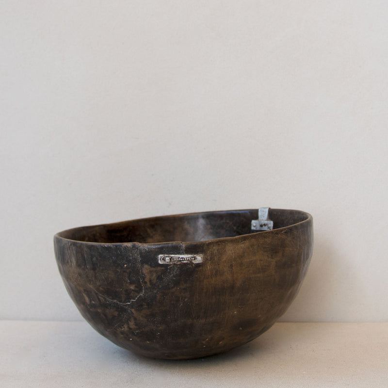 Vintage Fulani wooden bowl No.10