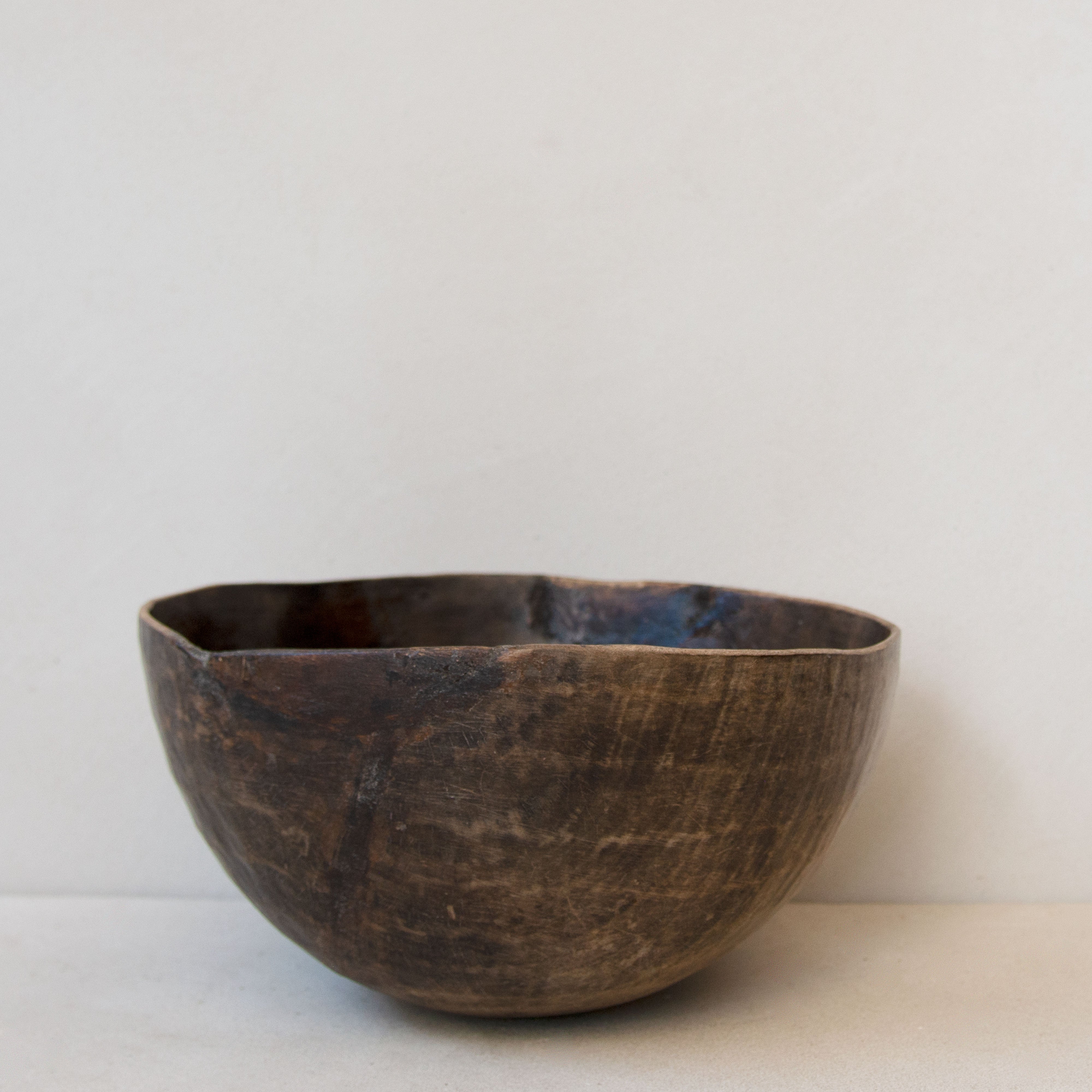 Vintage Fulani wooden bowl No.11