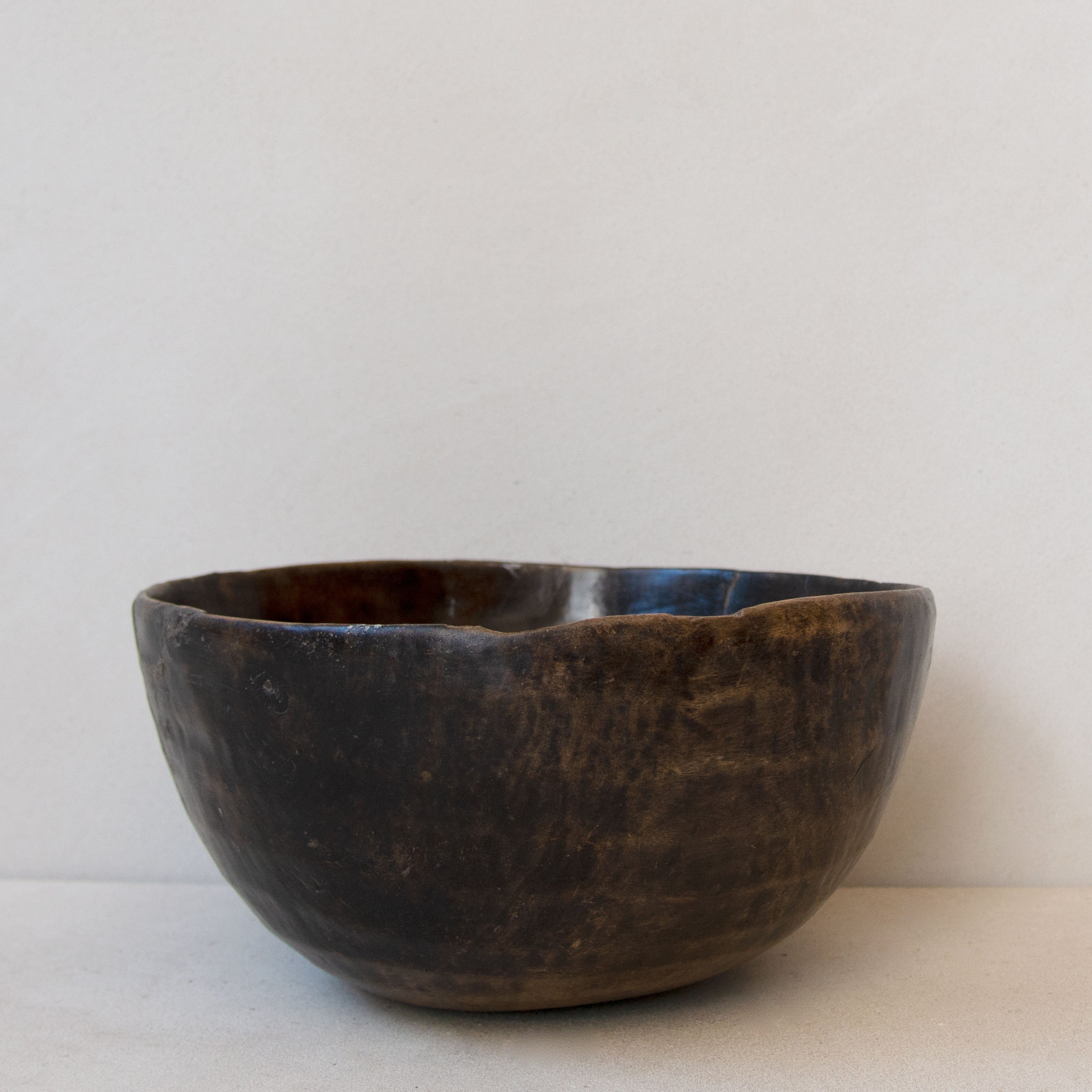 Vintage Fulani wooden bowl No.13