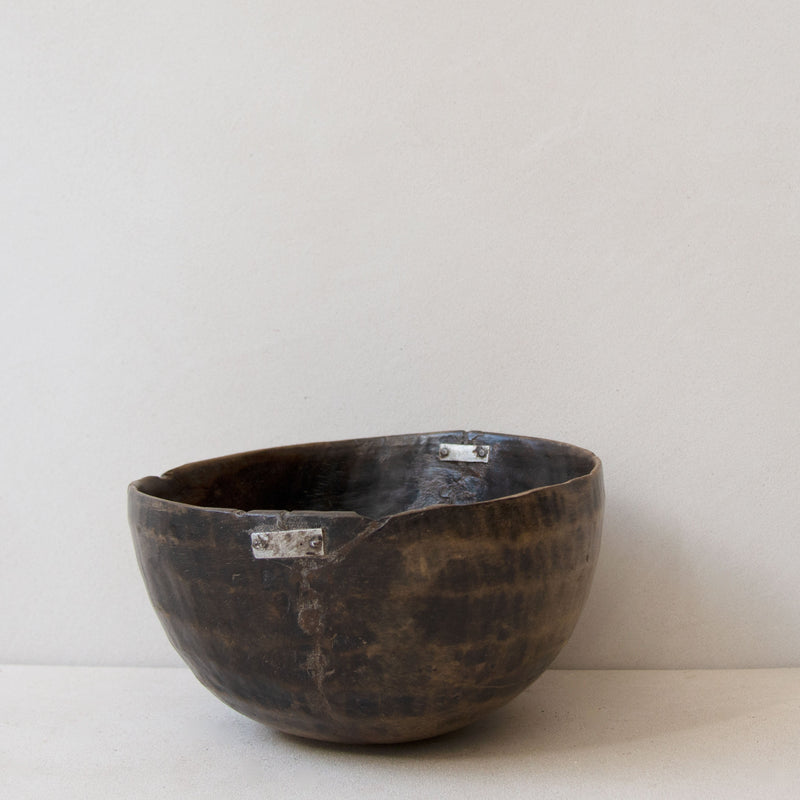 Vintage Fulani wooden bowl No.1