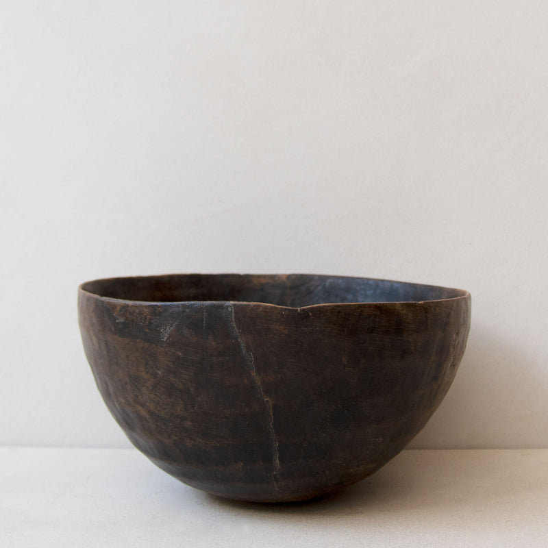 Vintage Fulani wooden bowl No.2