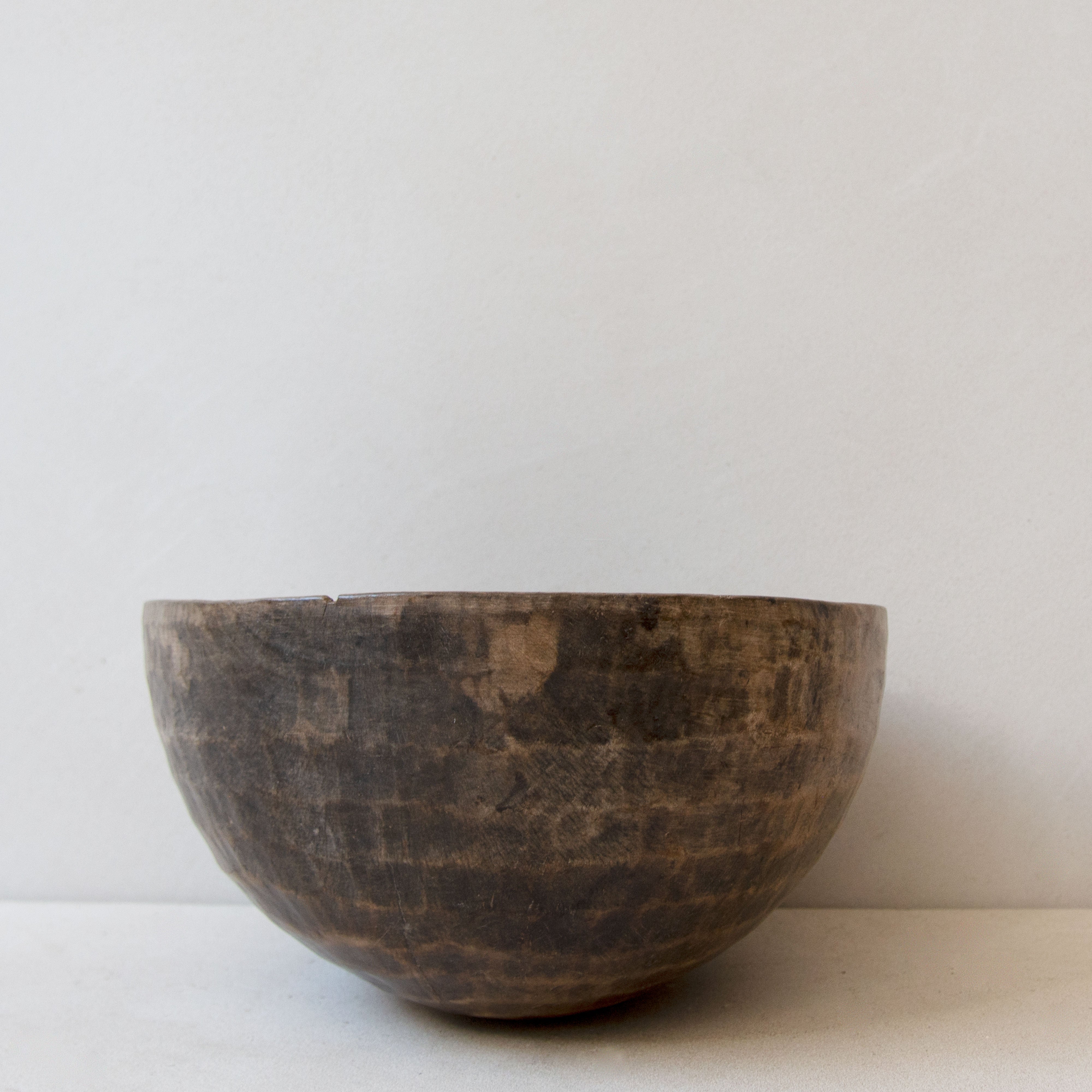 Vintage Fulani wooden bowl No.3