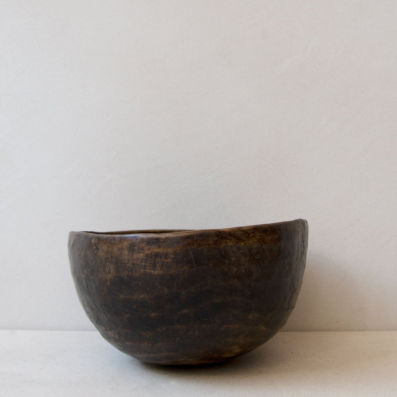 Vintage Fulani wooden bowl No.4