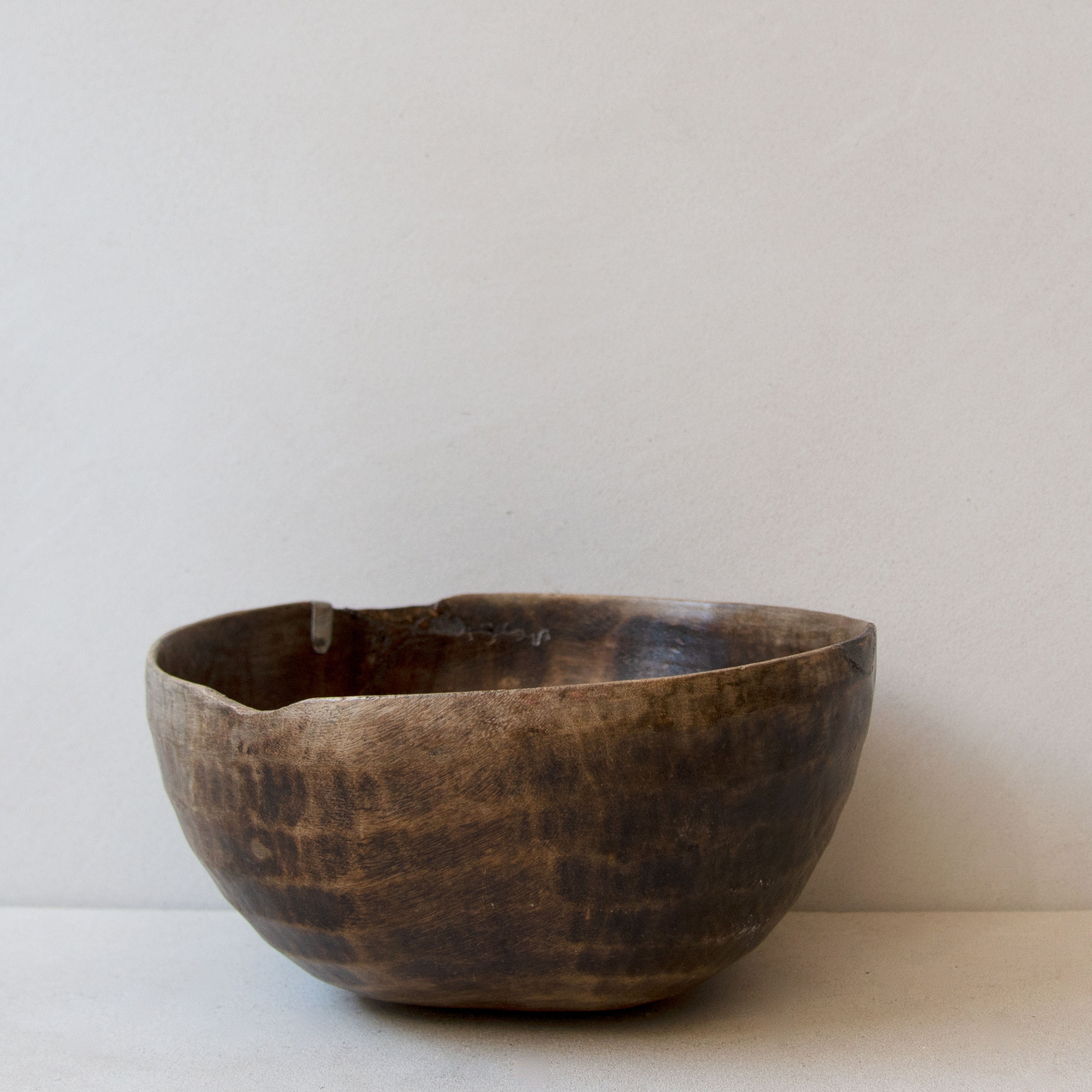 Vintage Fulani wooden bowl No.5