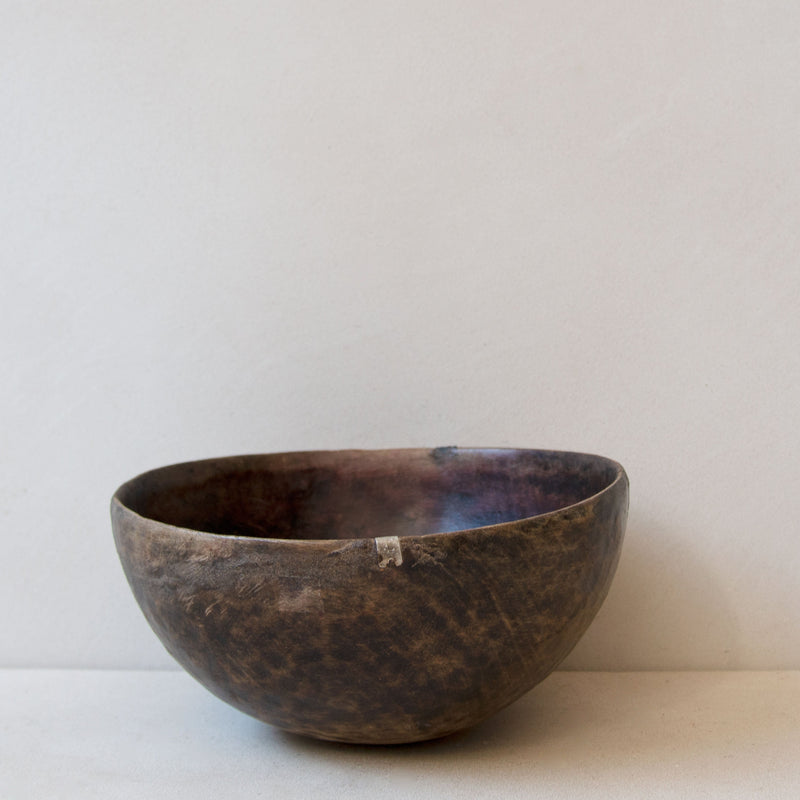Vintage Fulani wooden bowl No.7