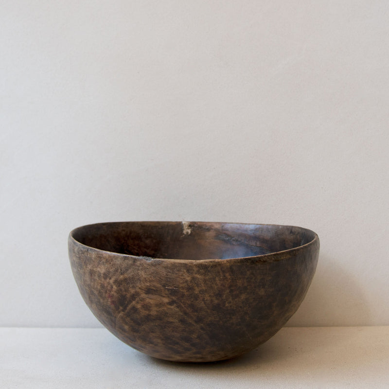Vintage Fulani wooden bowl No.7