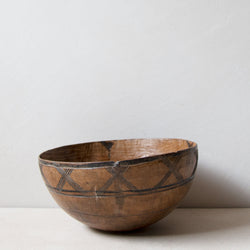 Hand-carved Tuareg bowl No.3