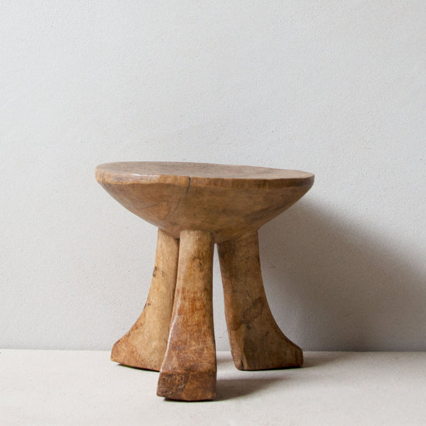 One-of-a-kind Khayni Pokot stool No.12