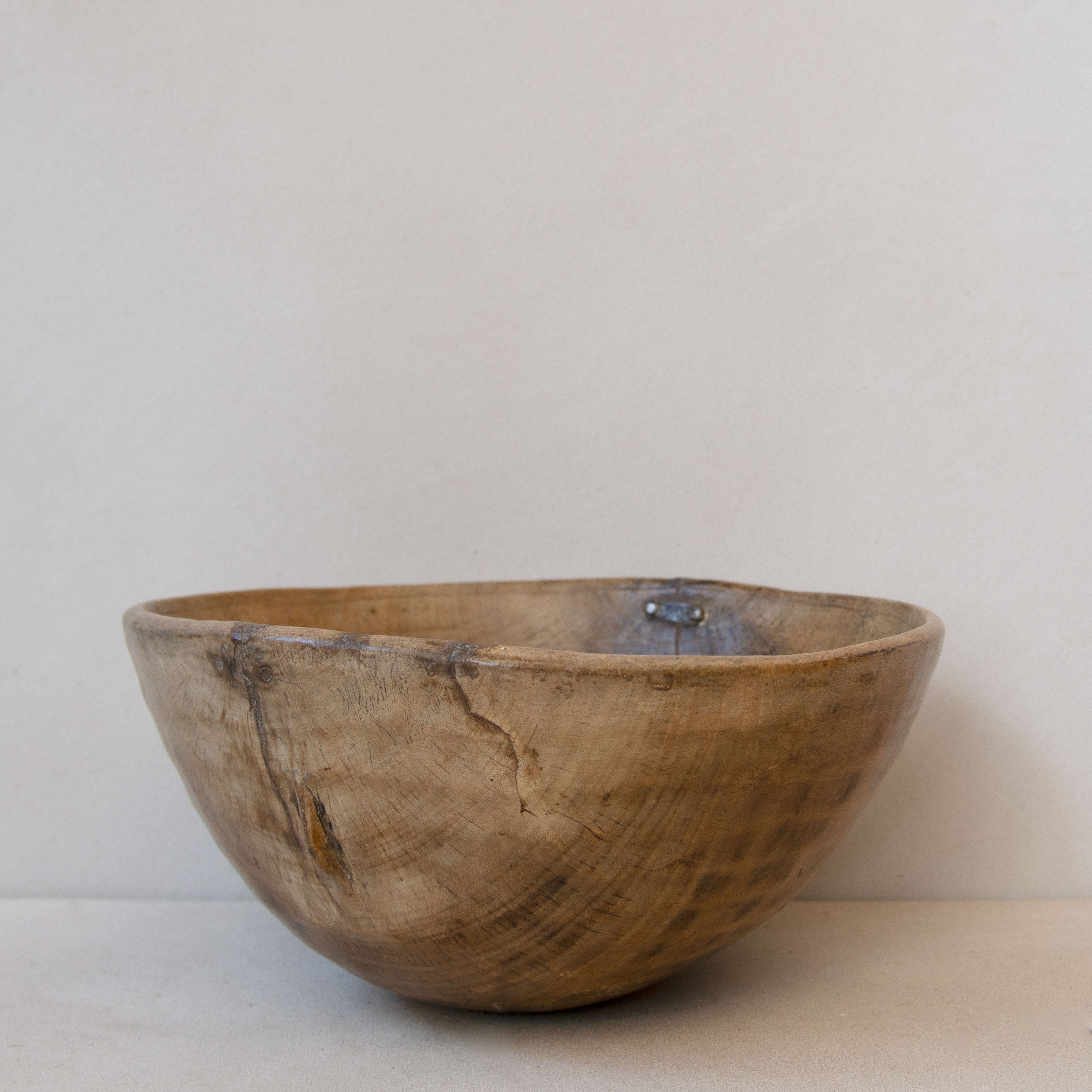 Vintage Fulani wooden bowl No.16