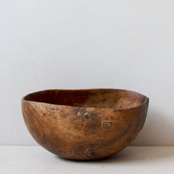 Hand-carved indigenous wood Turkana bowl No.18