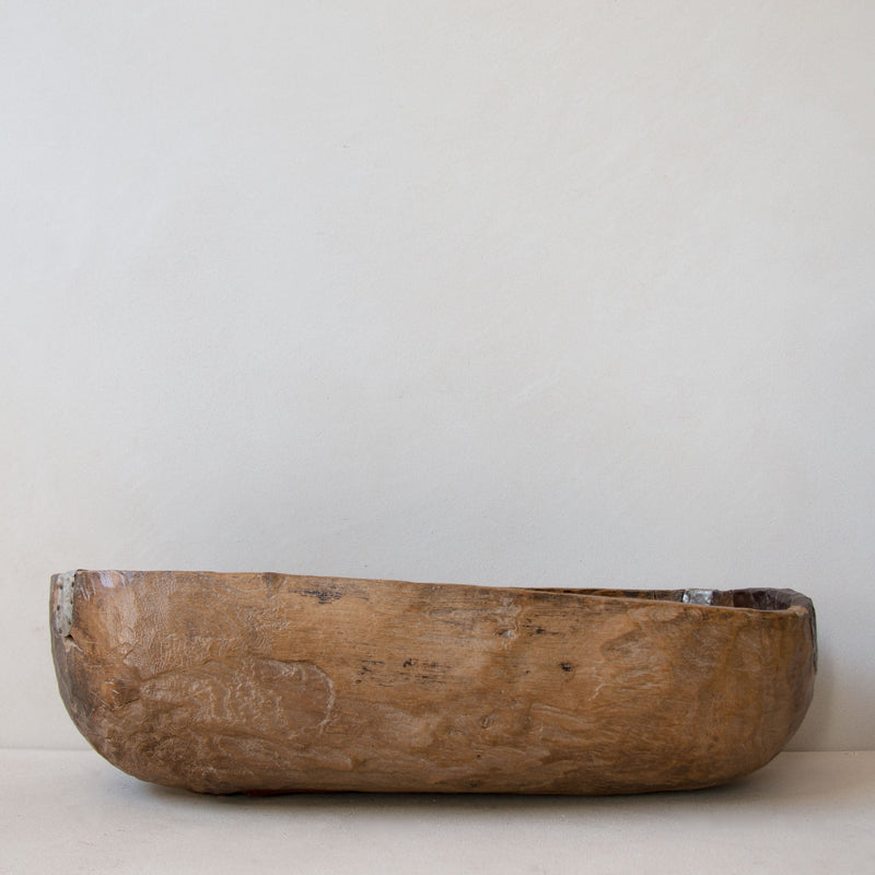 Hand-carved indigenous wood Turkana bowl No.52