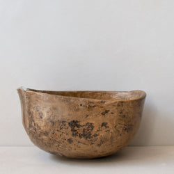 Hand-carved indigenous wood Turkana bowl No.53