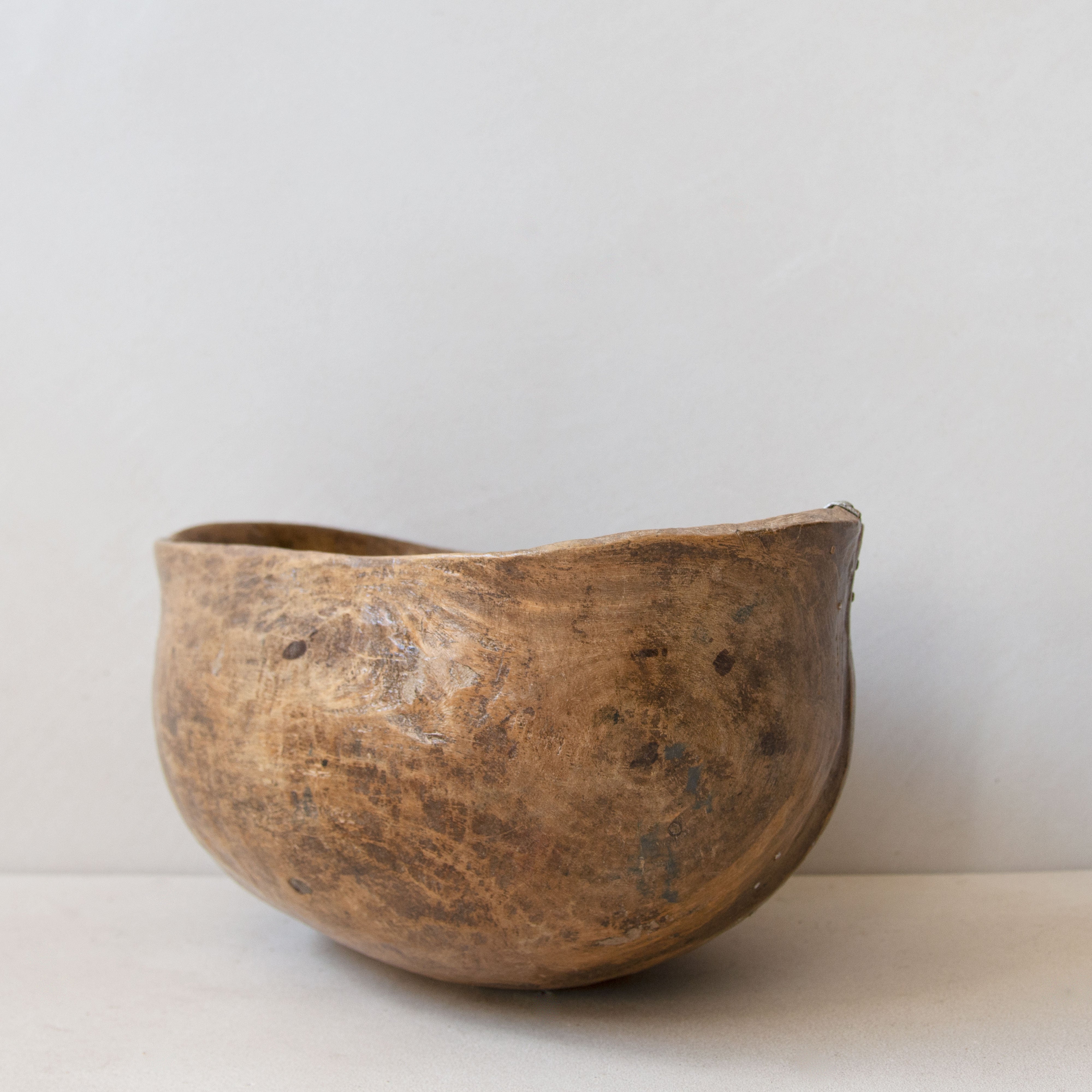 Hand-carved indigenous wood Turkana bowl No.53