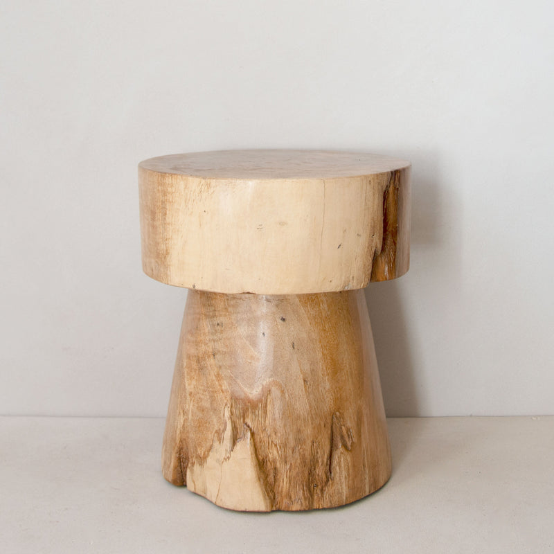 Suar wood Mushroom table No.1