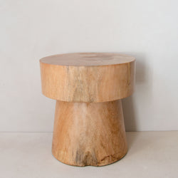 Suar wood Mushroom table No.2