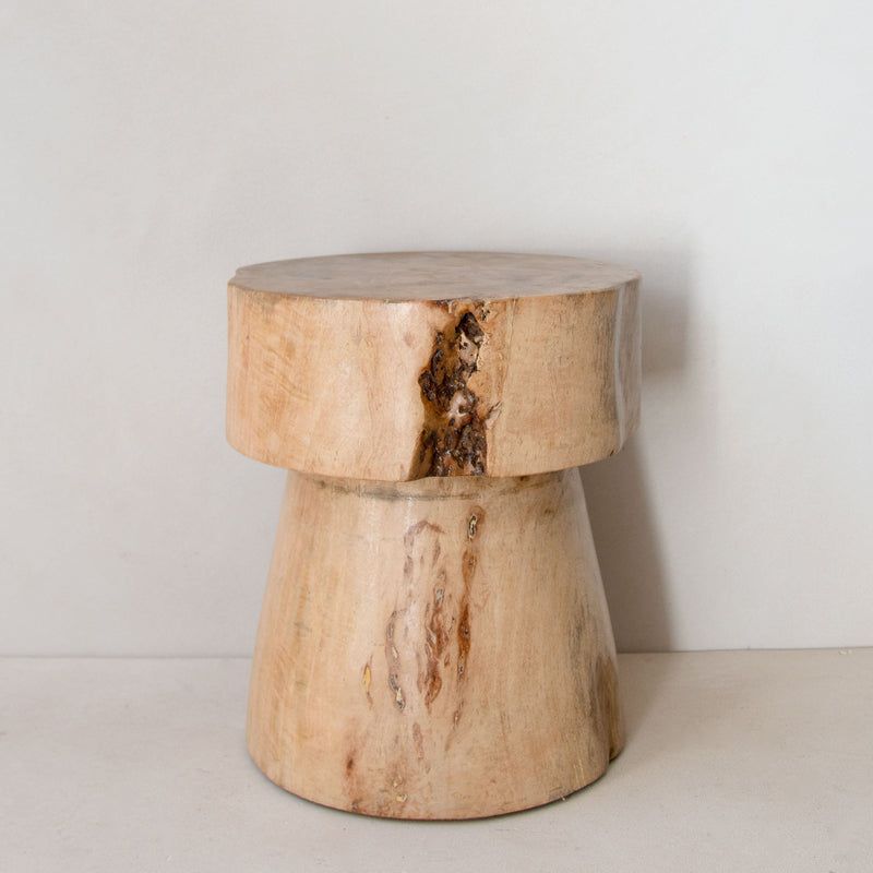 Suar wood Mushroom table No.4