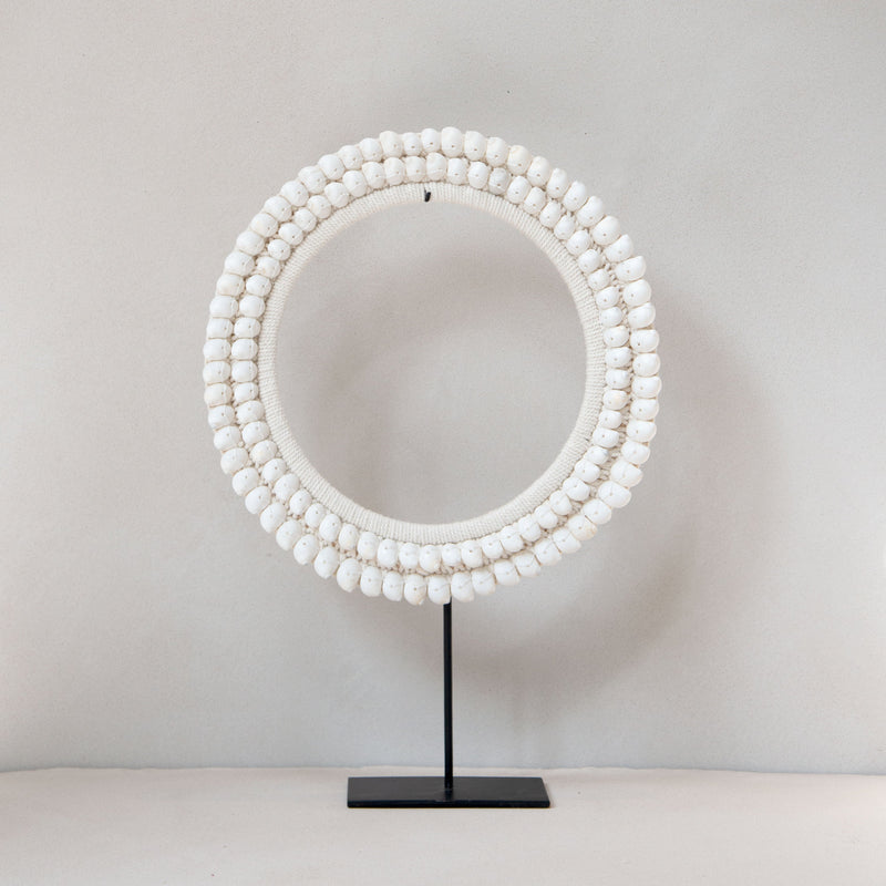 Shell Necklace on Stand